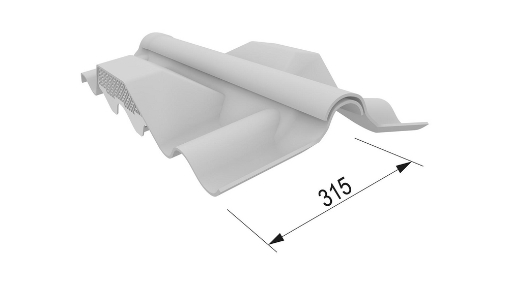 Entlüfter-Wellfirsthaube EWF Sieb