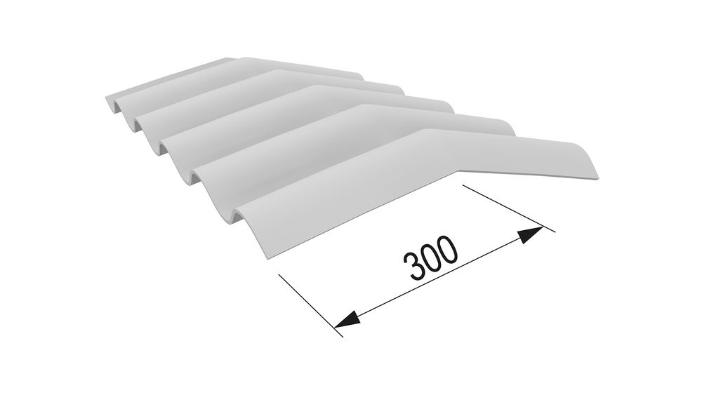 Wellfirsthaube WF einteilig