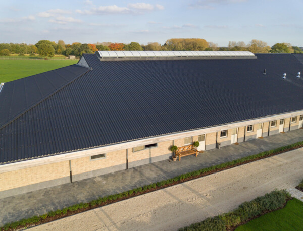 Pferdestall in Meldert, Belgien